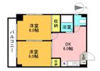 寿ハイツの間取り画像