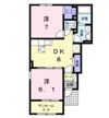 レガーロ弐番館の間取り画像