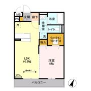 アプリコットガーデン Bの間取り画像