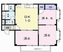 サンクチュアリ中村Cの間取り画像