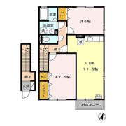 レコルト A/B/Cの間取り画像