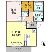 エスペランスⅠ A棟の間取り画像