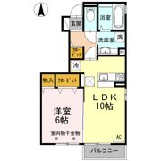 セジュール ケイの間取り画像
