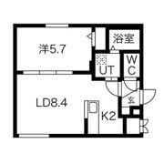 LUMIC平岸(ルミック)の間取り画像