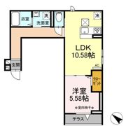 セレスティア東瑞江の間取り画像