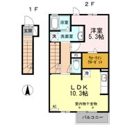 クレインⅡの間取り画像