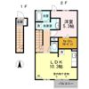 クレインⅡの間取り画像