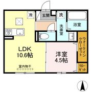 シャインテラスの間取り画像