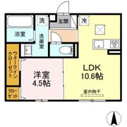 シャインテラスの間取り画像