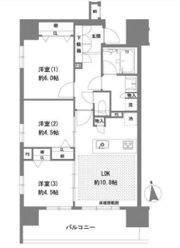 プライマル八王子横山町の間取り画像