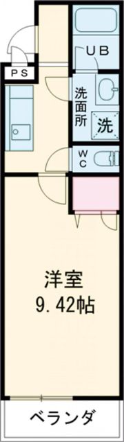 フジパレス中町の間取り画像