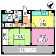 マーメゾンの間取り画像