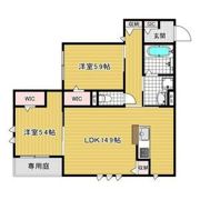 Lumiere 渚 southの間取り画像