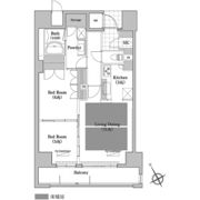 プライムメゾン高見の間取り画像