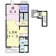 グリュックの間取り画像