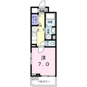 ウエストリバー 五番館の間取り画像
