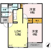 エスポワールの間取り画像