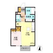 CF Aの間取り画像