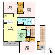 京 Ⅱの間取り画像