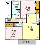 カサ・マールK B棟の間取り画像