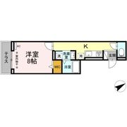 D-ROOMエムツーの間取り画像