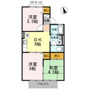 コーポグレイスの間取り画像