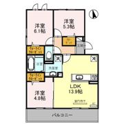 サンライズの間取り画像