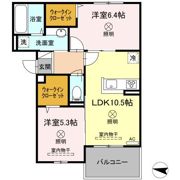 セジュール玉木Eの間取り画像