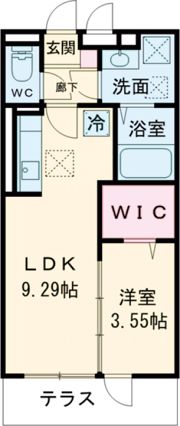 メルヴェーユの間取り画像