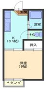 チェリーハイツAの間取り画像