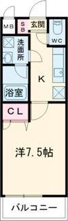 フジパレスピーノの間取り画像