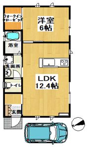 野原住宅4号棟の間取り画像