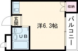 ハイツ日岡の間取り画像