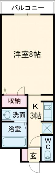 リバーサイド豊栄の間取り画像