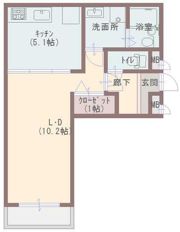K・プラウドの間取り画像