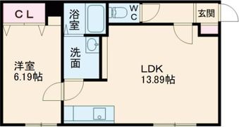 LEMI Ⅰの間取り画像