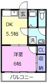 コーポ蔵付の間取り画像