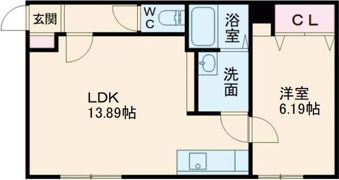 LEMI Ⅰの間取り画像