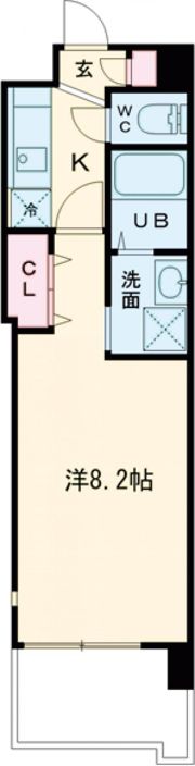 PREMIUM ARATAの間取り画像