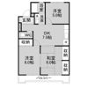 マンション加藤の間取り画像