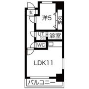 イーグルコート高沢の間取り画像