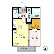 フェリシタ ドゥジェーム・プルミエの間取り画像