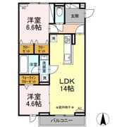 サンモンテの間取り画像