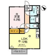 ディーフレア目川の間取り画像