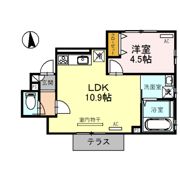 エレノア若竹 A棟の間取り画像