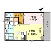 D-Place西飾磨 Blossomの間取り画像