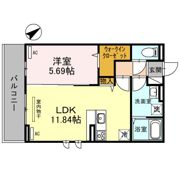 D-Place西飾磨 Blossomの間取り画像
