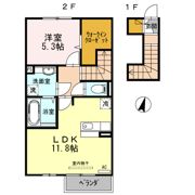 アールグレイ B棟の間取り画像