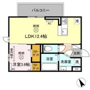 プレミスト新八代の間取り画像