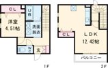 タカコート朝日町の間取り画像